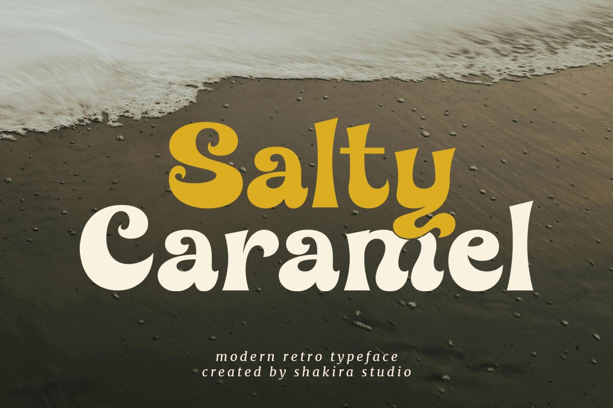 Font Salty Caramel