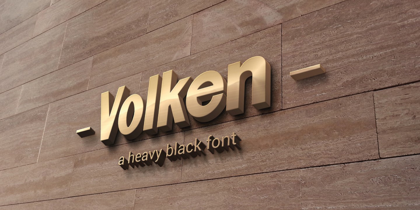 Font Volken