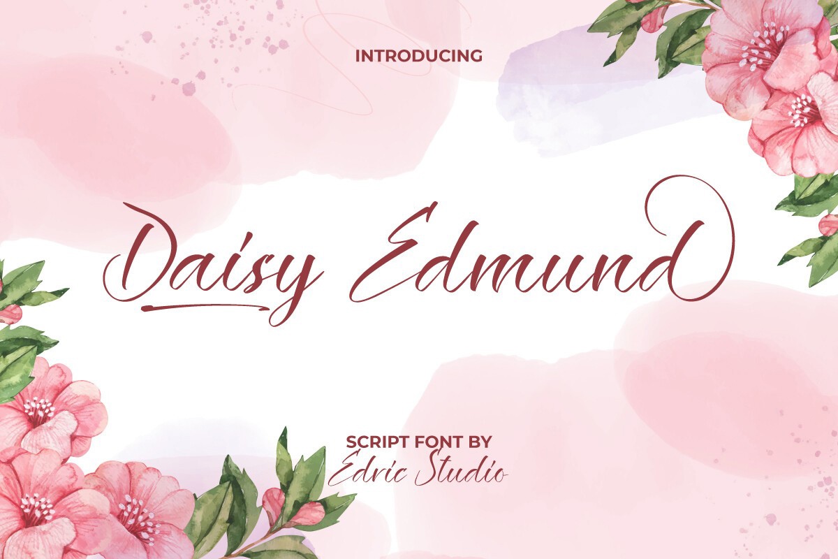 Font Daisy Edmund