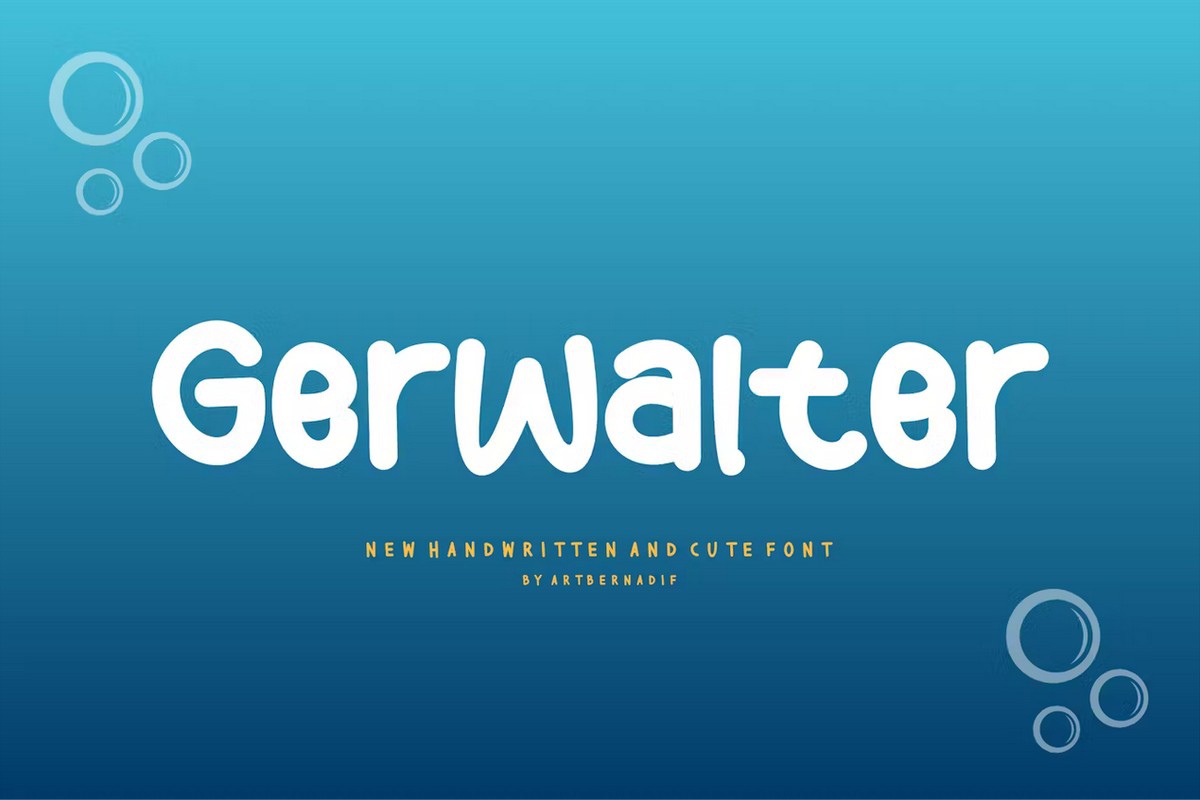 Font Gerwalter