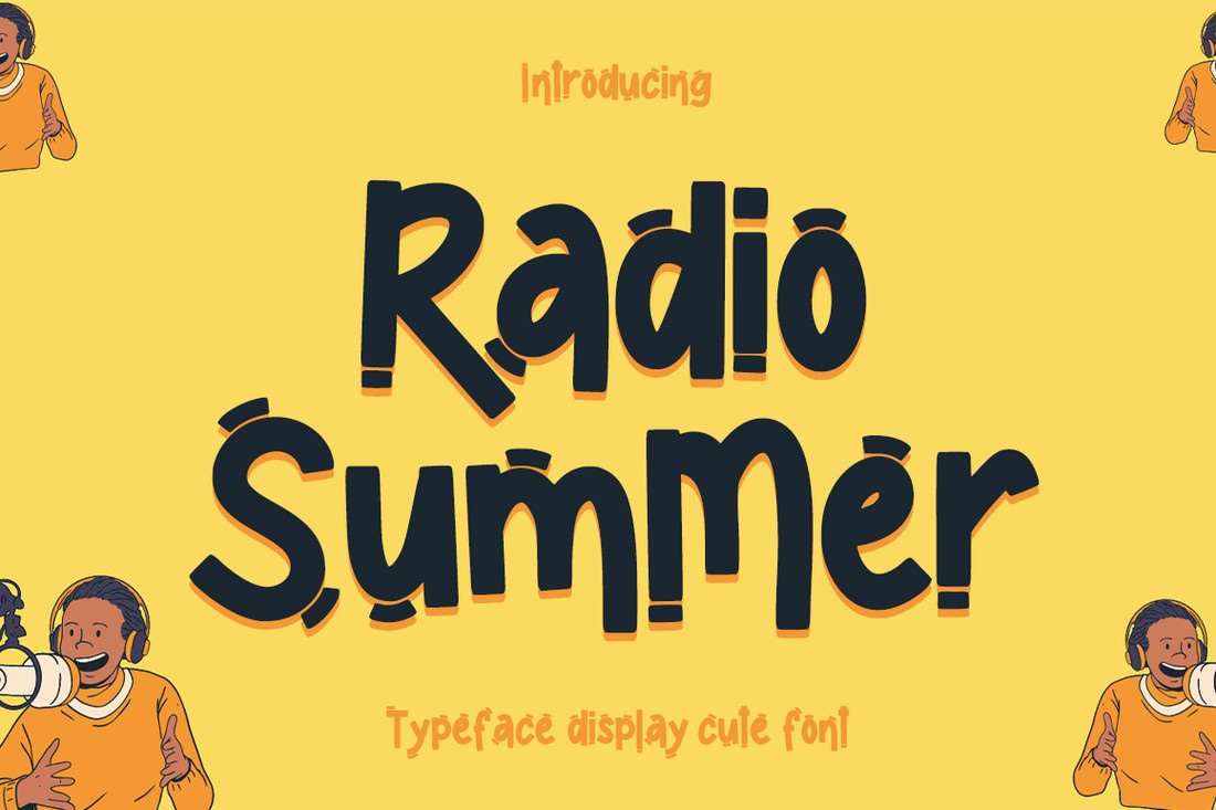 Font Radio Summer