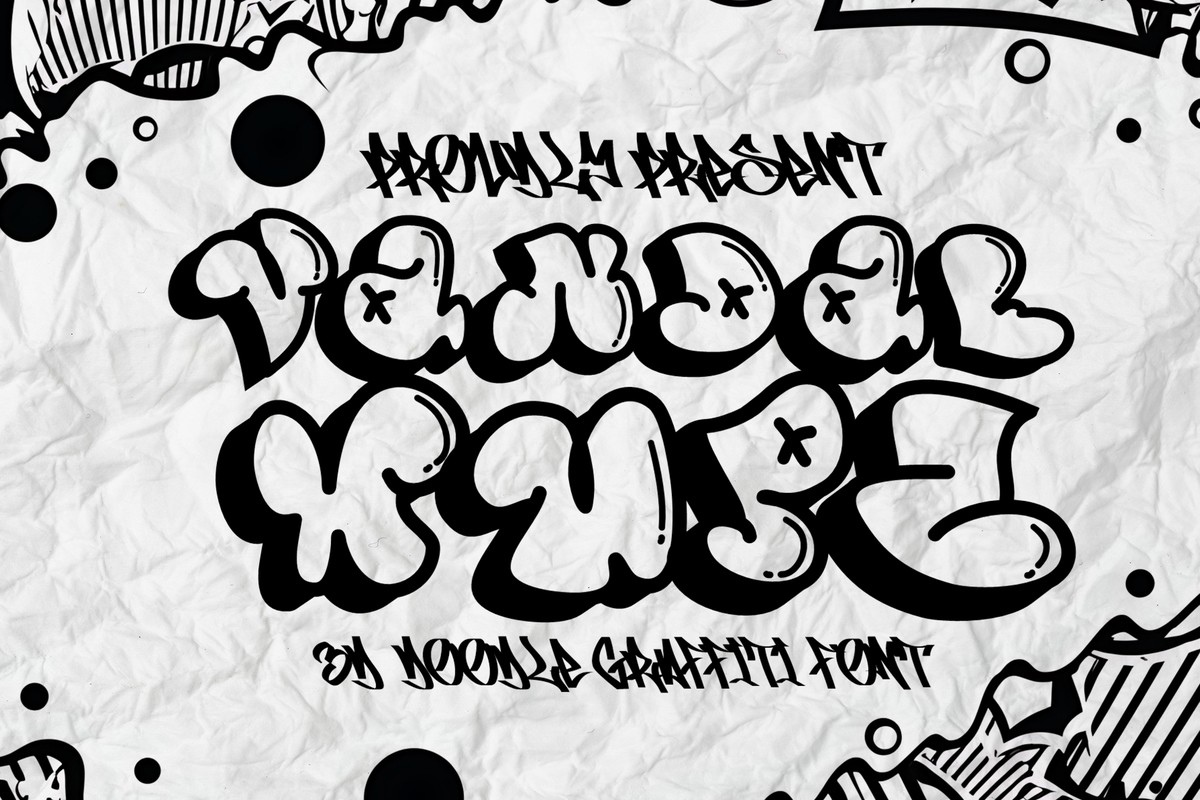 Font Vandal Wupz