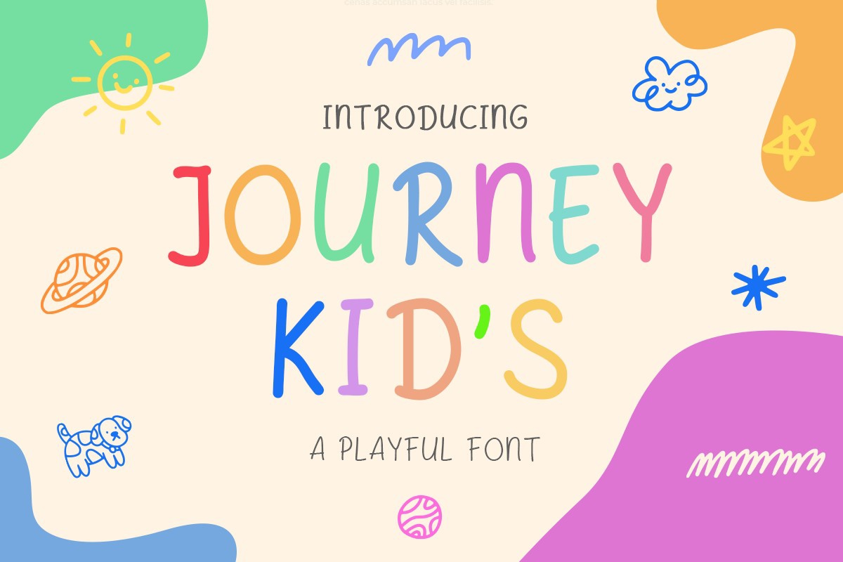 Font Journey Kids