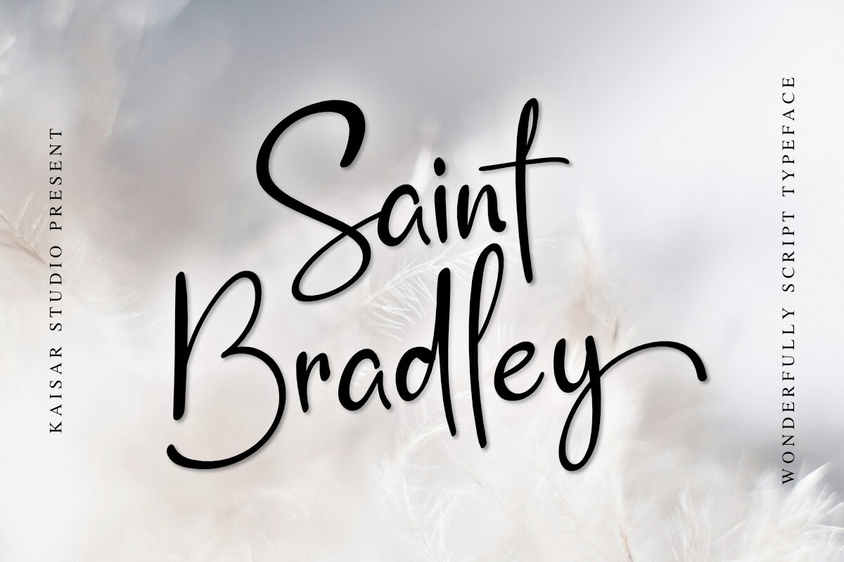 Font Saint Bradley