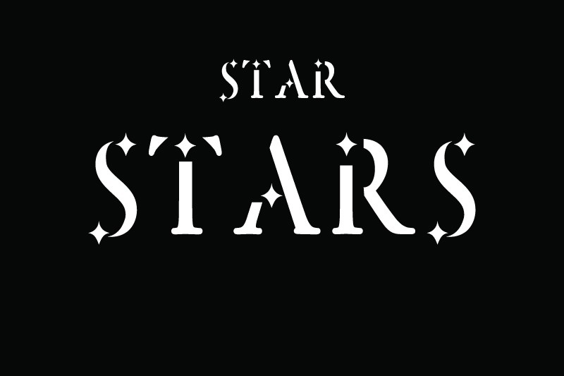 Font Star Stars