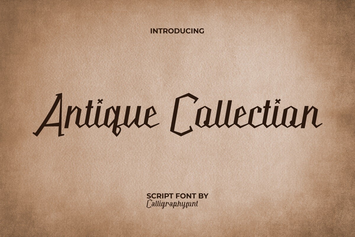 Font Antique Collection