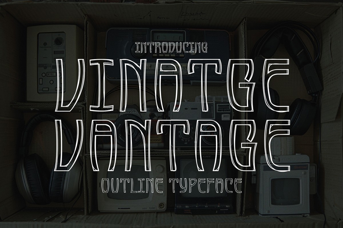 Font Vintage Vantage