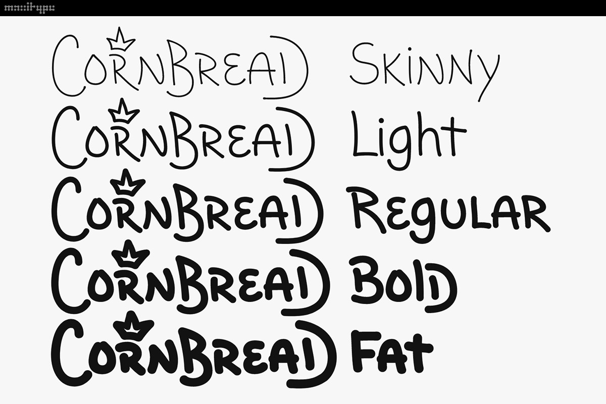 Font Cornbread TRIAL