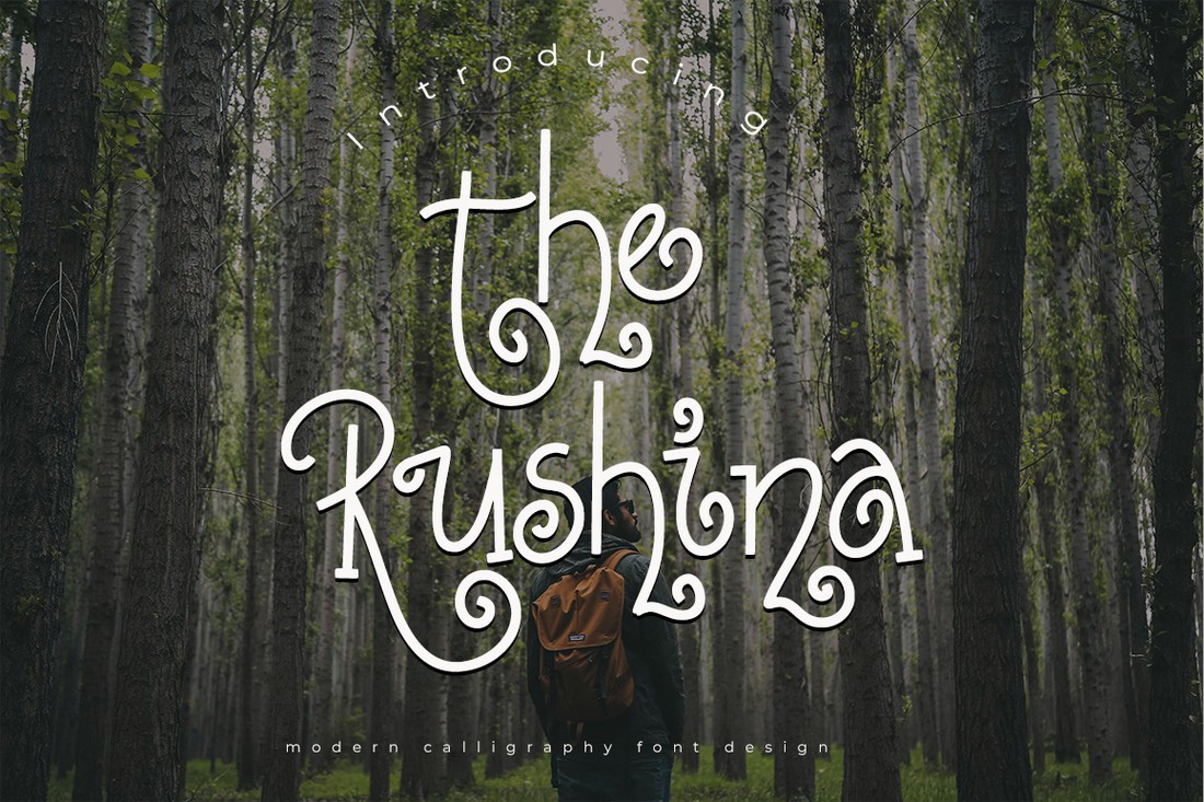 Font The Rushina