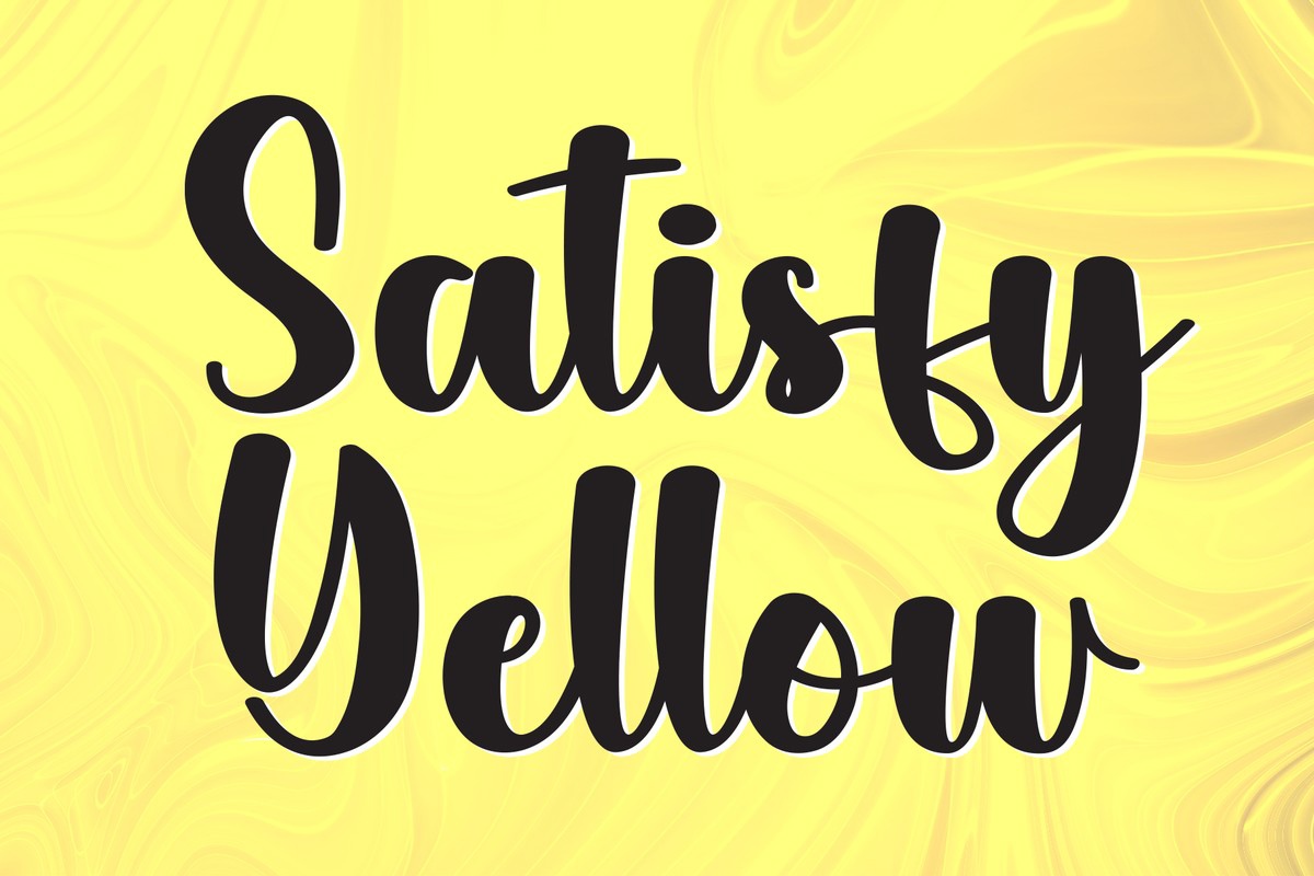 Yellow Satisfy