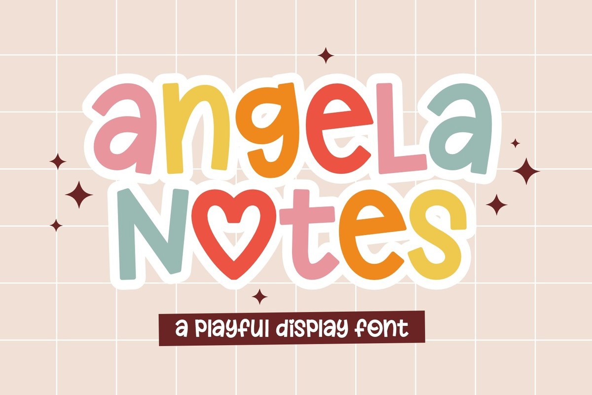 Font Angela Notes