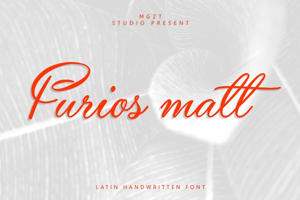 Font Furios Malt