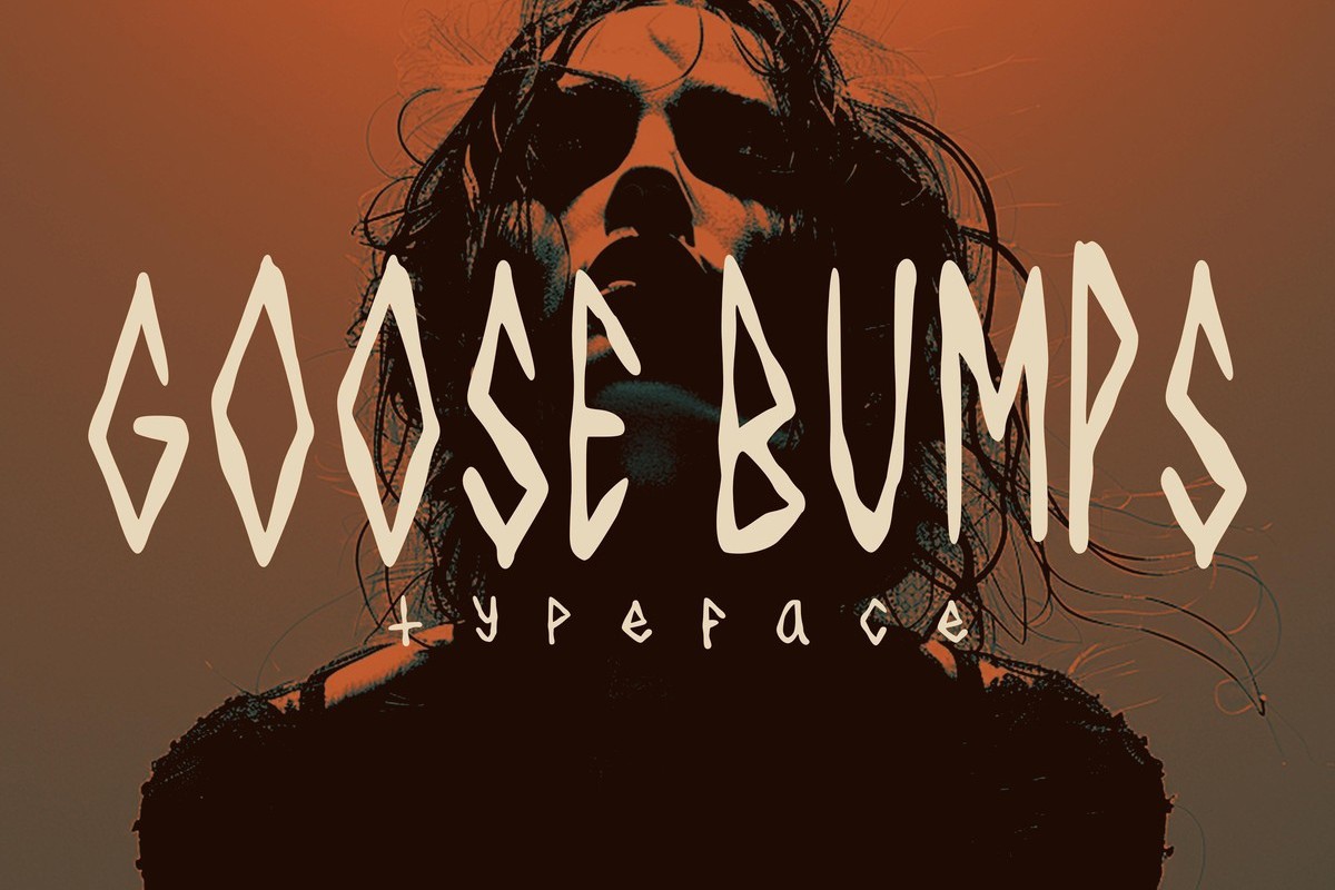 Font Goose Bumps