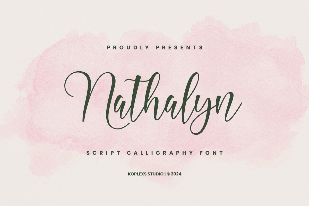 Font Nathalyn