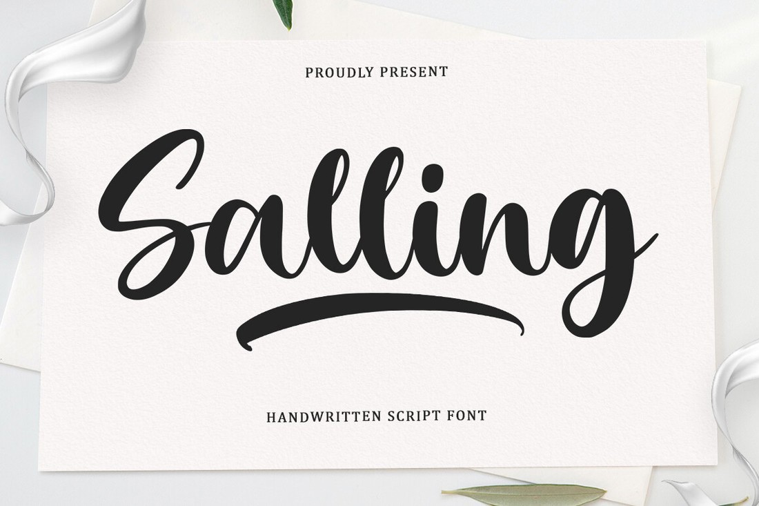 Font Salling Script