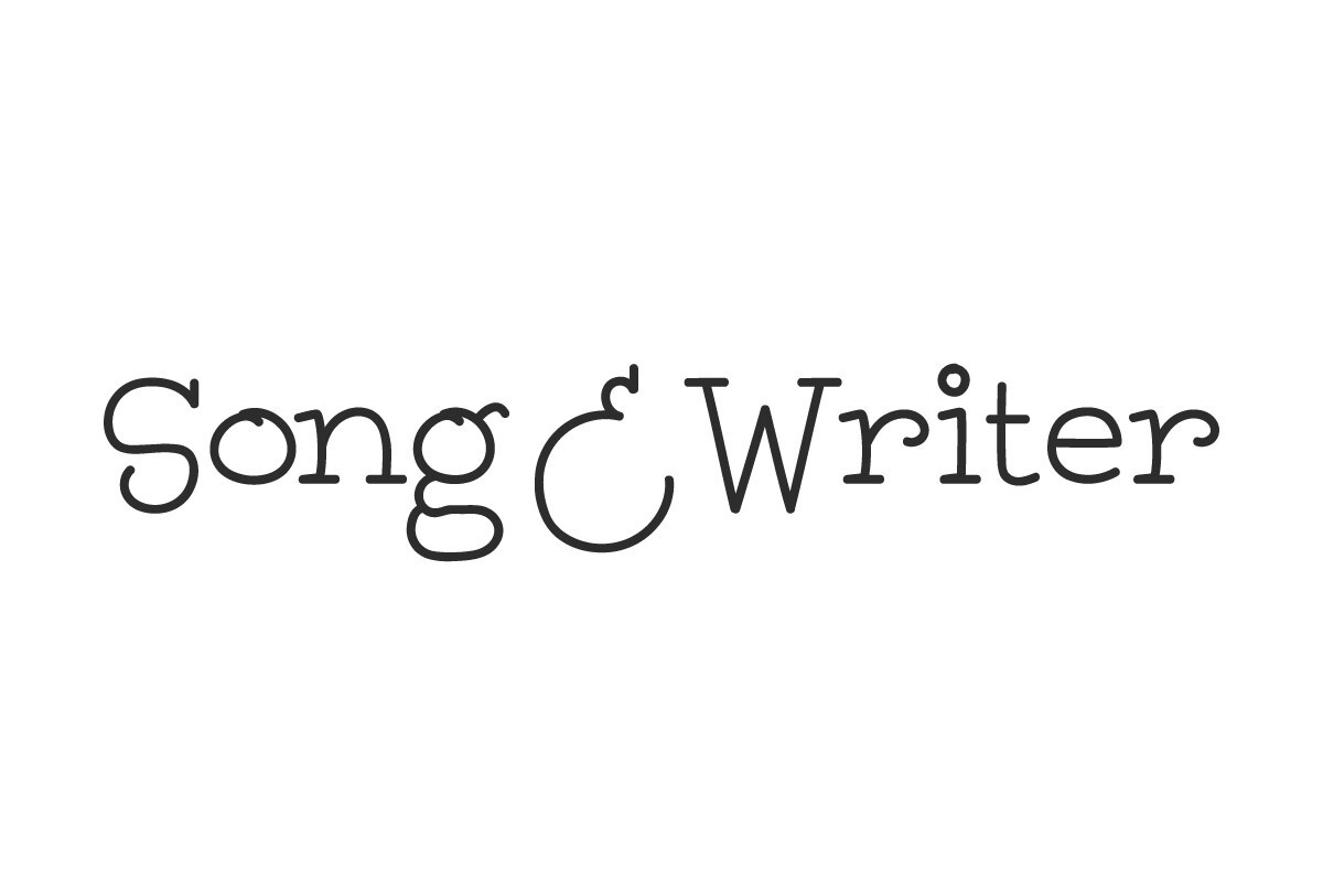 Font Song and Writer