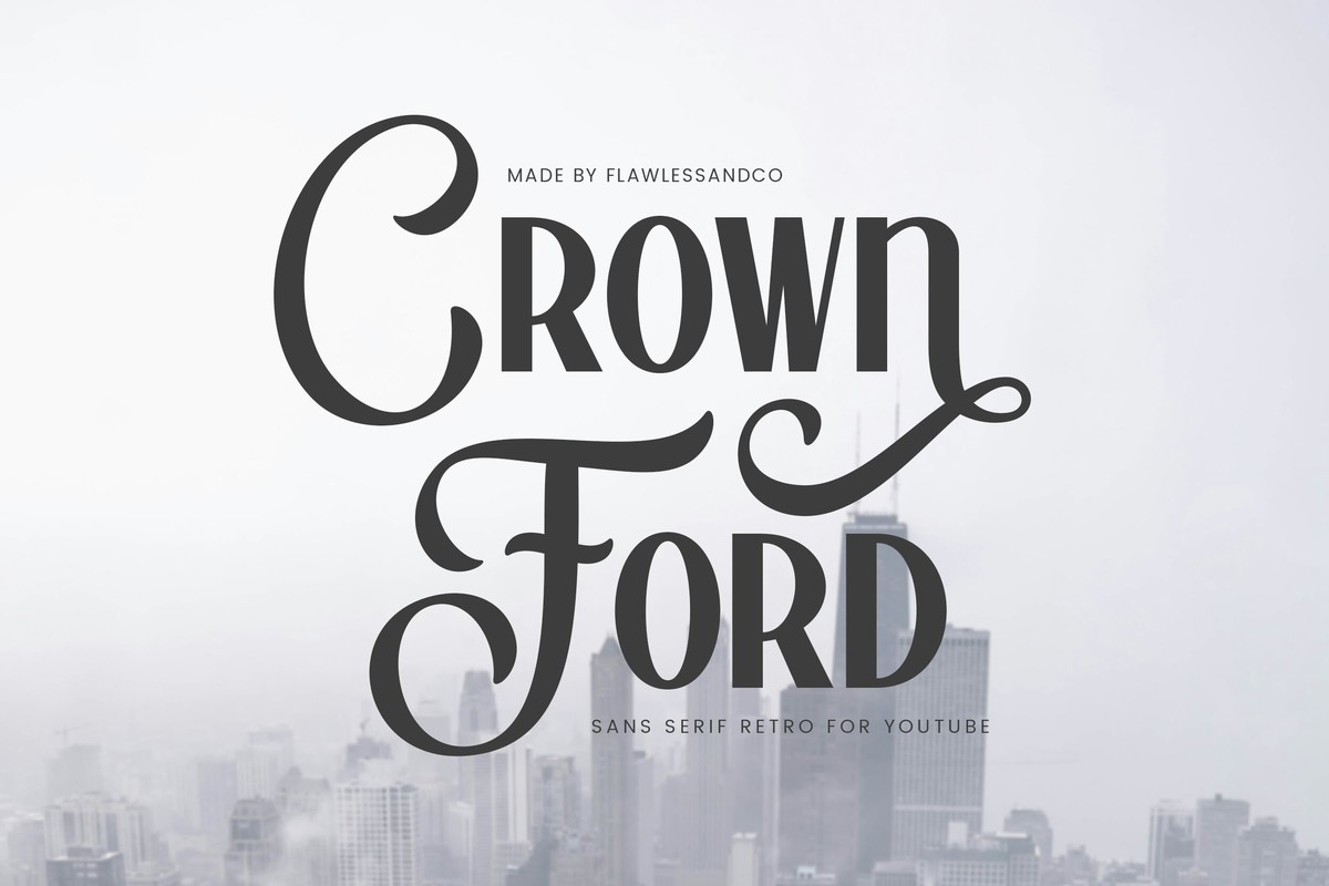 Font Crown Ford