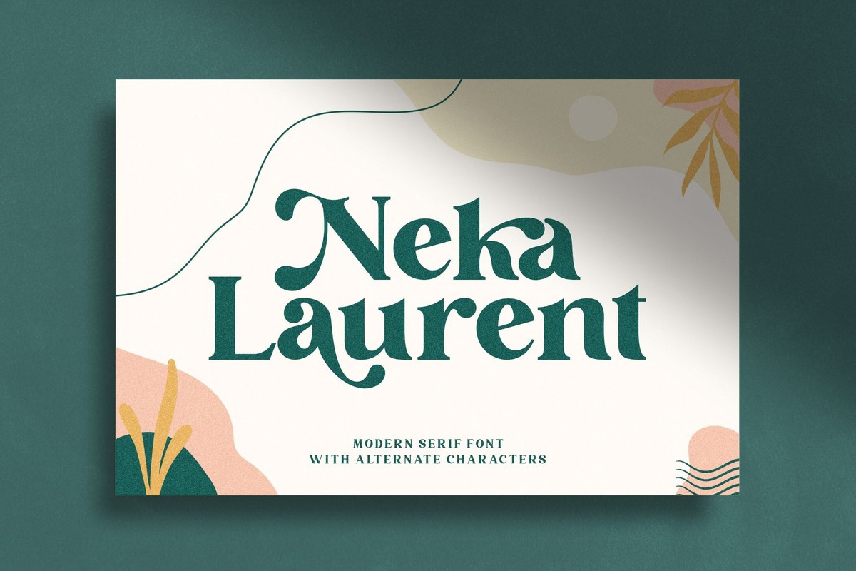 Font Neka Laurent