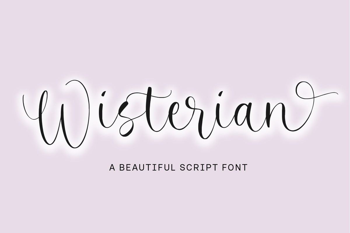 Font Wisterian