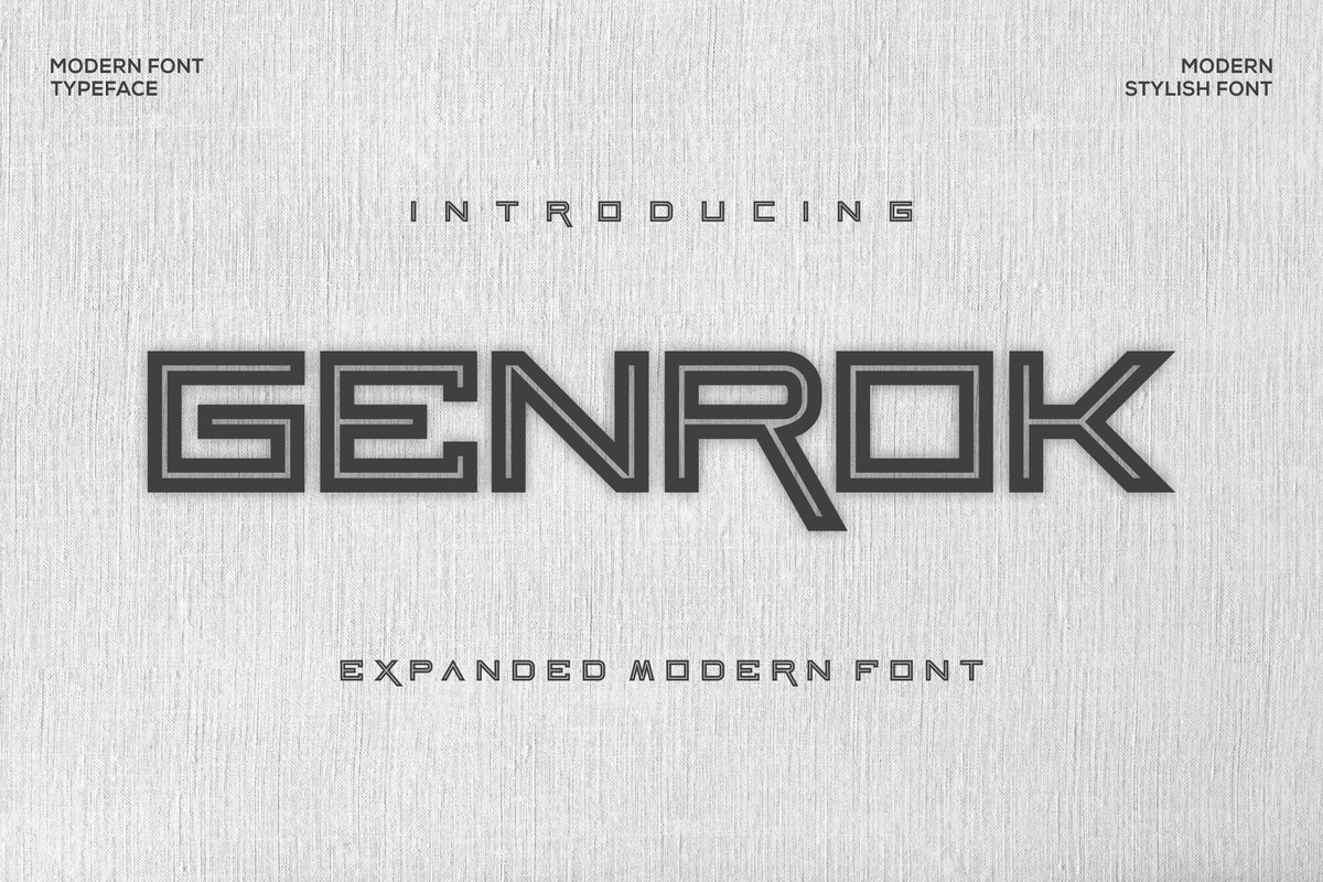 Font Genrok