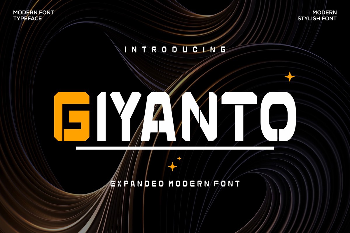 Font Giyanto