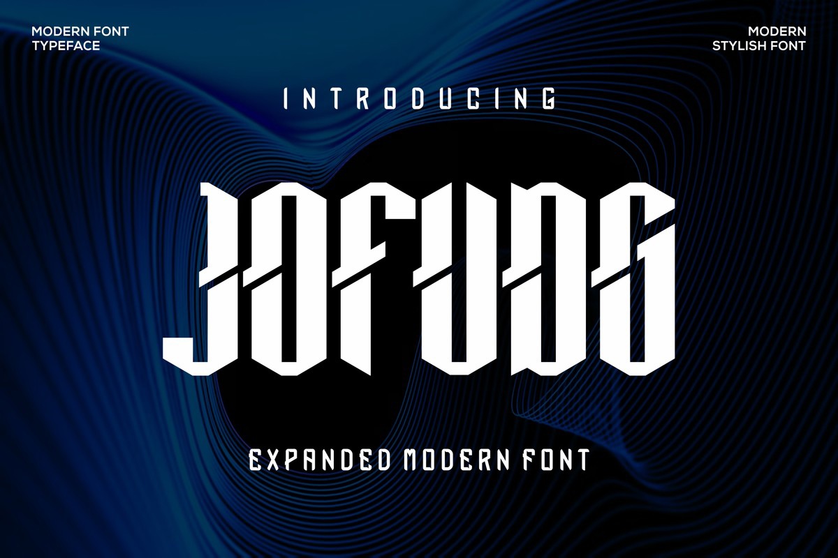 Font Jofudg