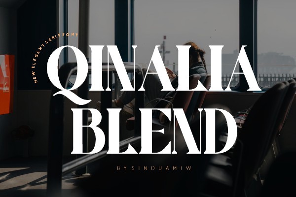 Font Qinalia Blend