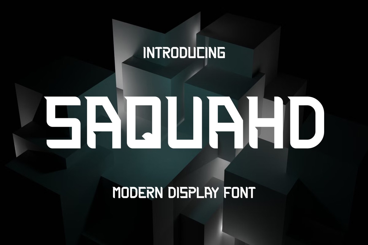 Font Saquahd