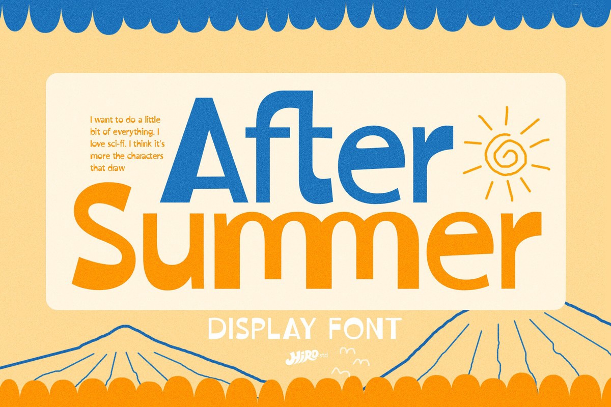 Font After Summer