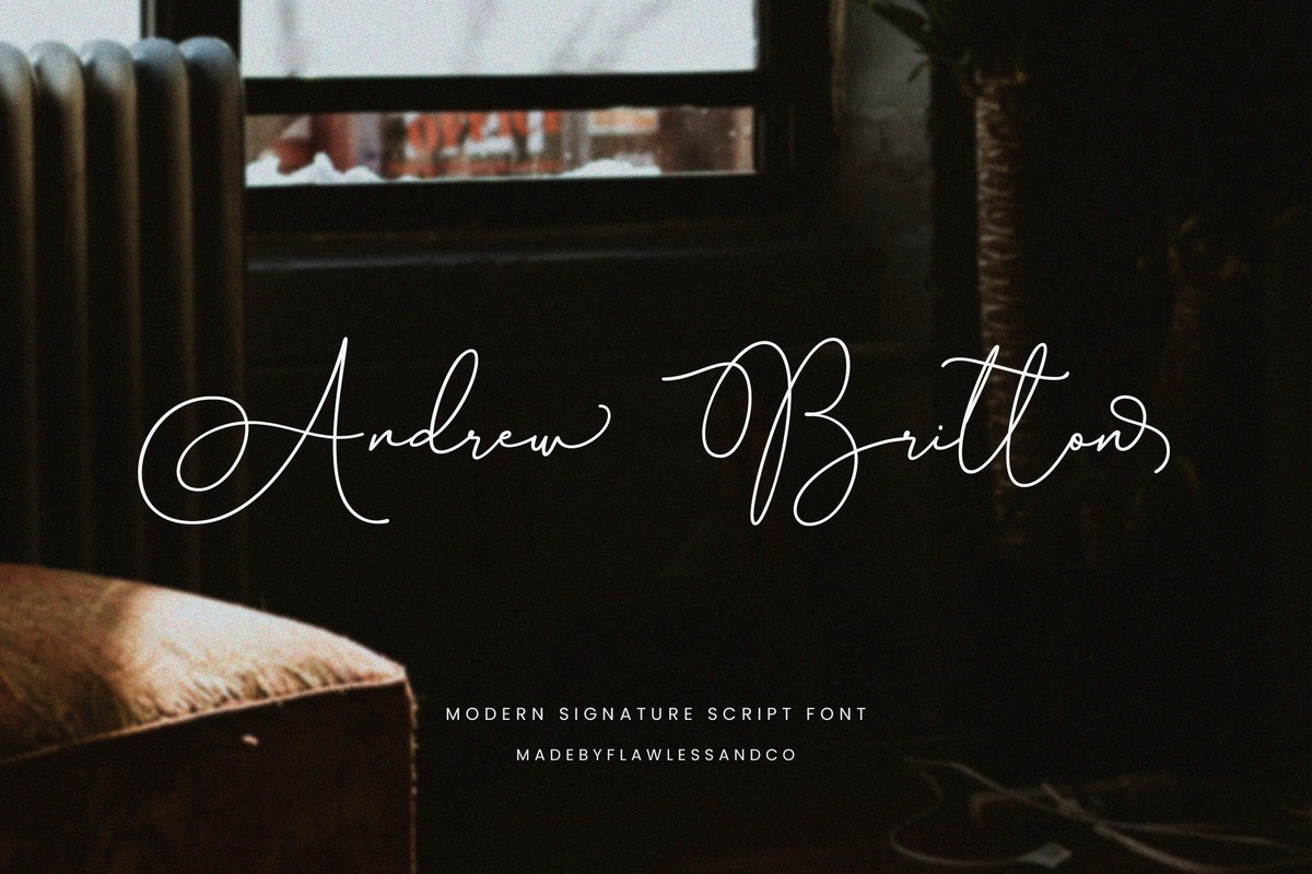 Font Andrew Britton