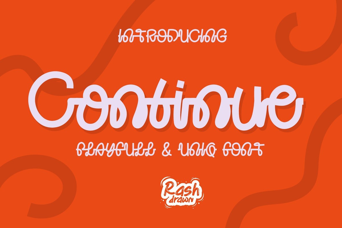 Font Continue