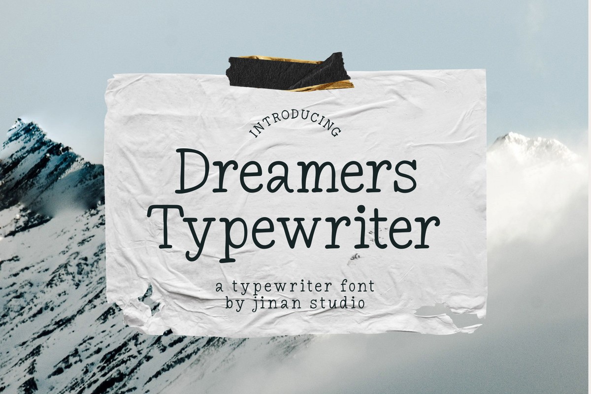 Dreamers Typewriter