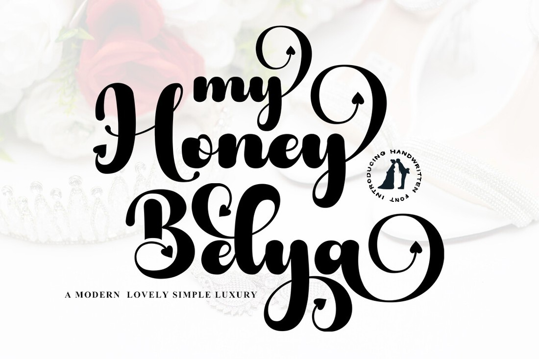 Font My Honey Belya