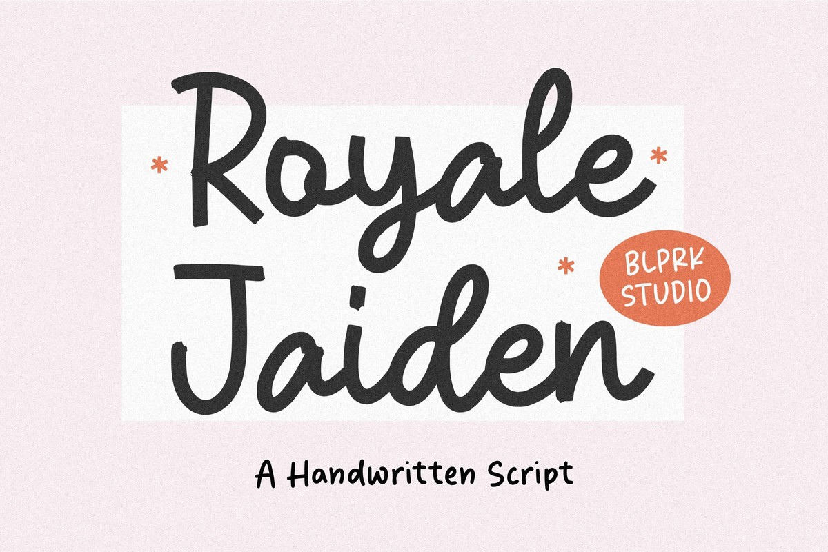 Font Royale Jaiden