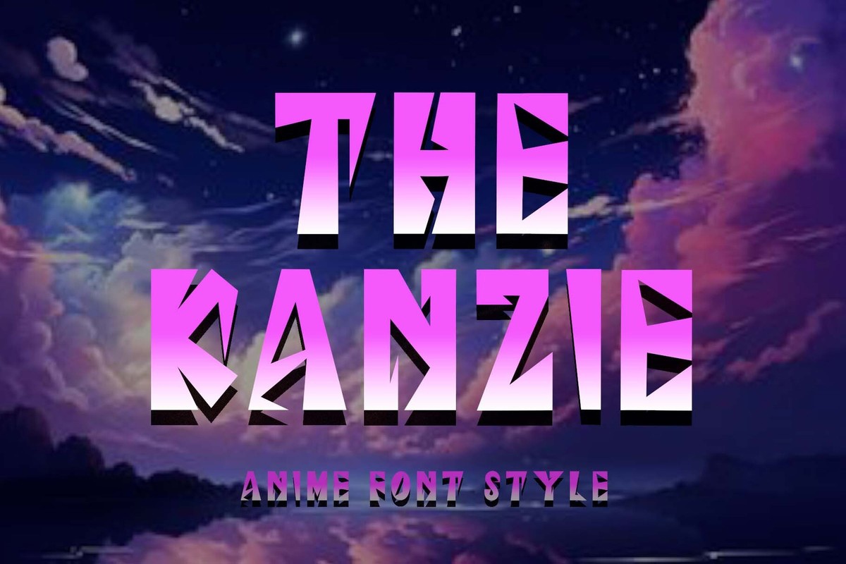 Font The Kanzie