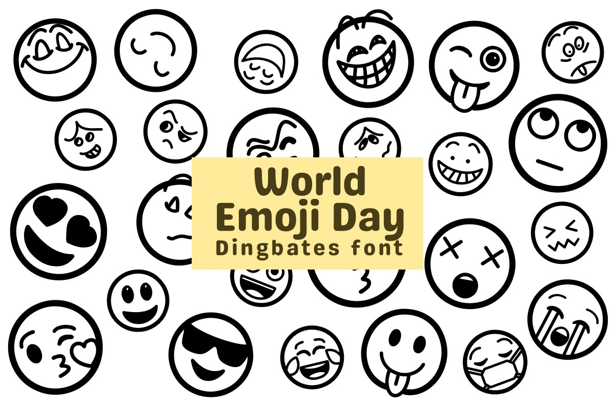 Font World Emoji Day