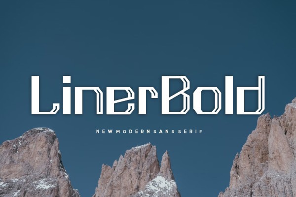 Font Linerbold