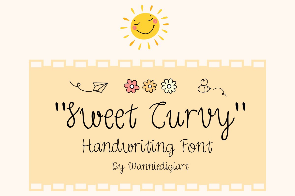 Font Sweet Curvy