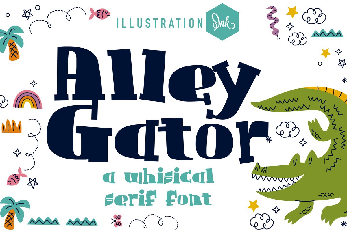 Font PN Alley Gator