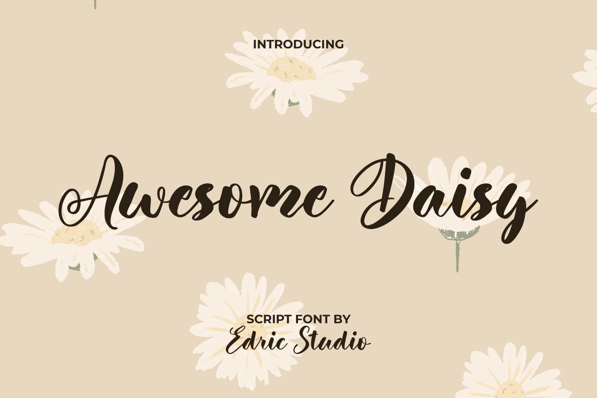 Font Awesome Daisy