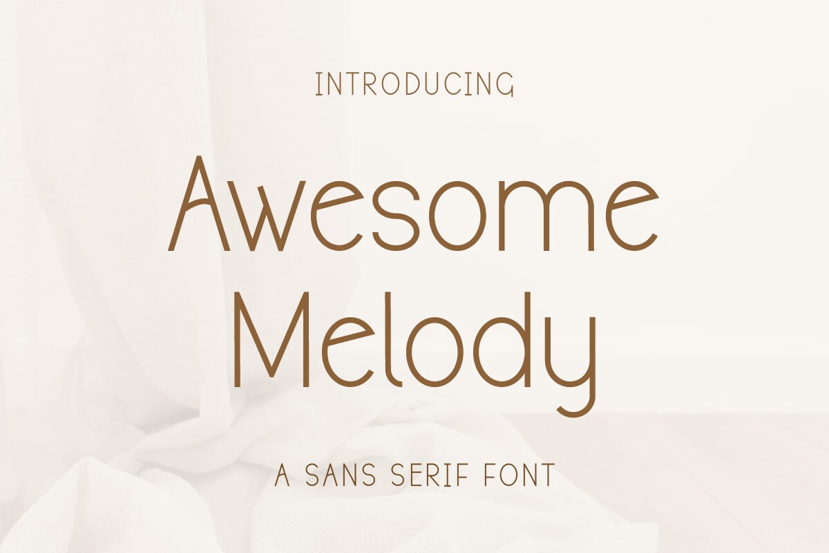 Font Awesome Melody