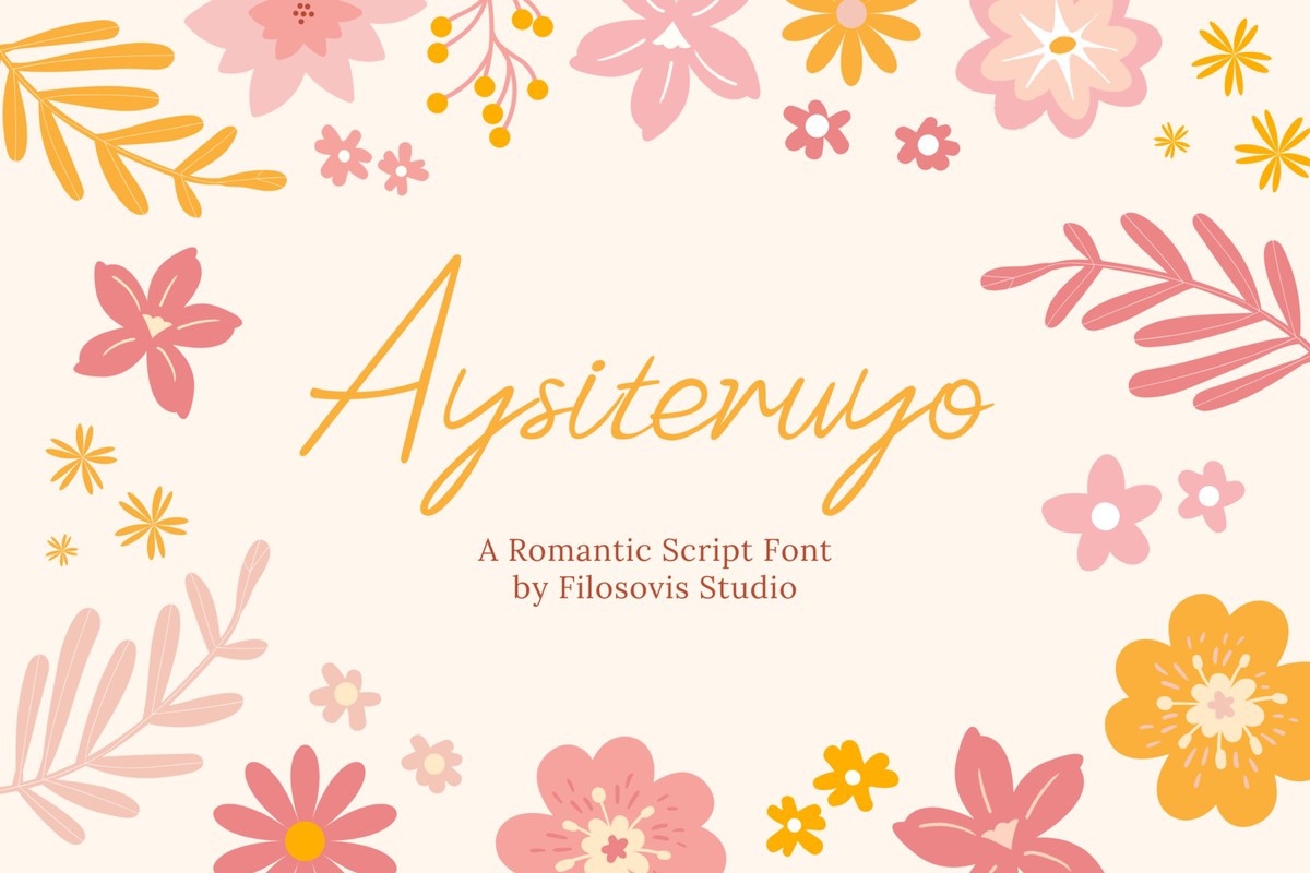 Font Aysiteruyo