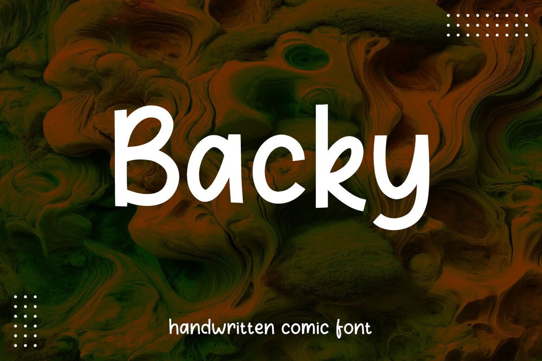 Font Backy