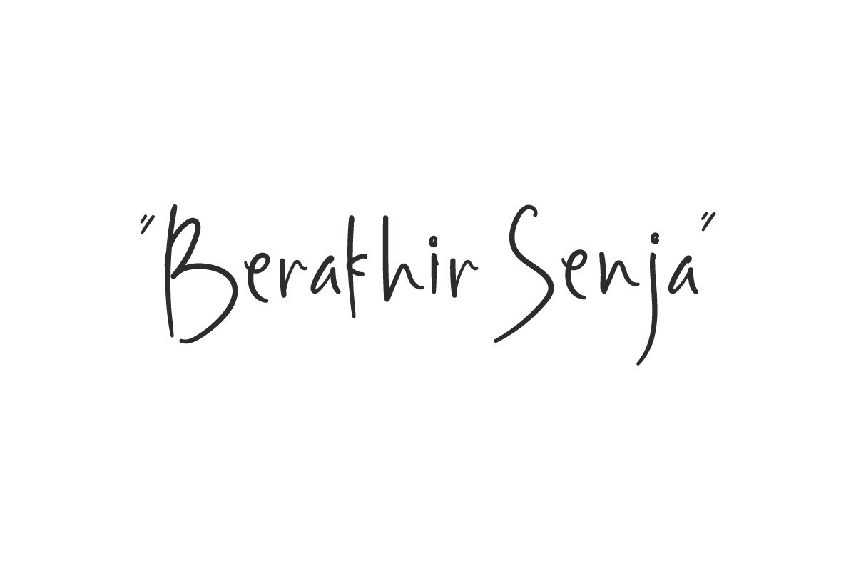 Font Berakhir Senja