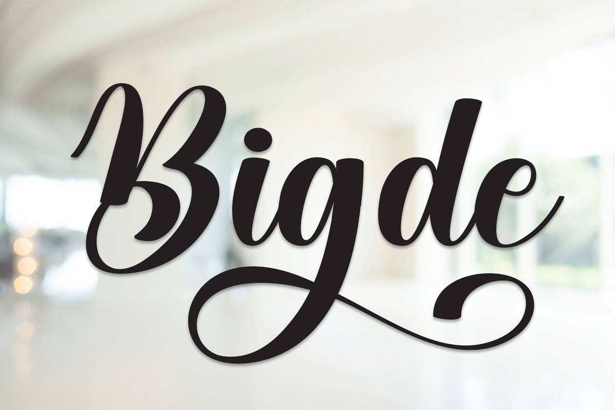 Font Bigde