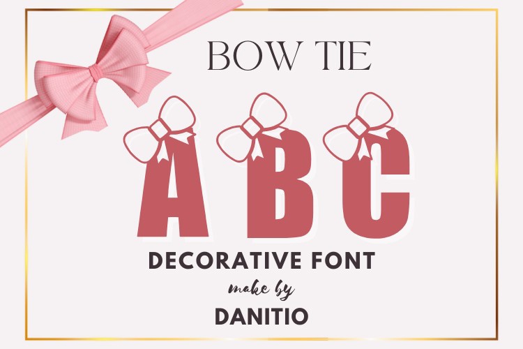 Font Bow Tie