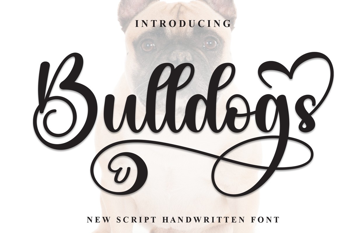 Font Bulldogs