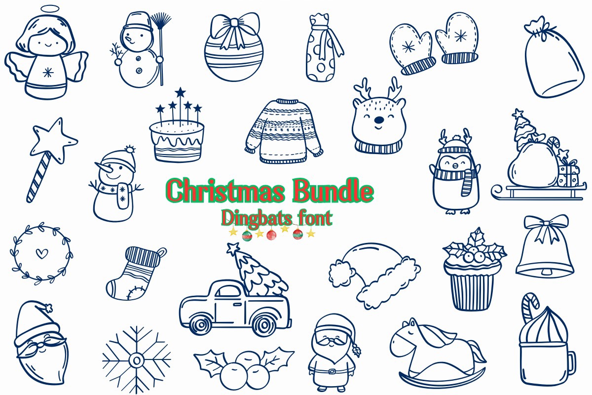 Font Christmas Bundle