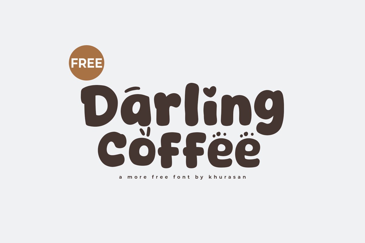 Font Darling Coffee