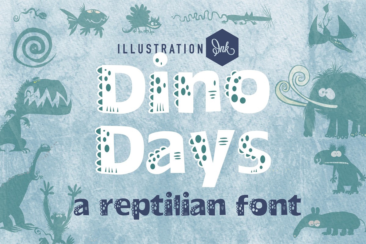 Font ZP Dino Days